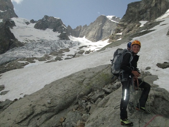 IMG 4324 Paola con le montagne del massiccio del Monte Bianco