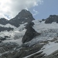 1 Vista delle montagne sopra il Bivacco Gervasutti