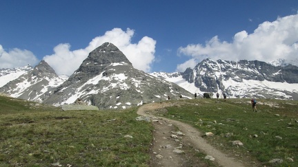 IMG 4390 Arrivo al Refuge des Evettes a 2590m