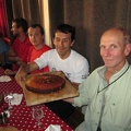 IMG 4416 Paola  Pietro  Federico  GianMaria e andrew con il dessert  torta all  ananas