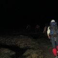 IMG 4428 Andrew sul sentiero verso il ghiacciaio sotto l  Albaron Ore 4 11am