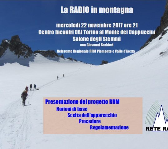 La radio in montagna